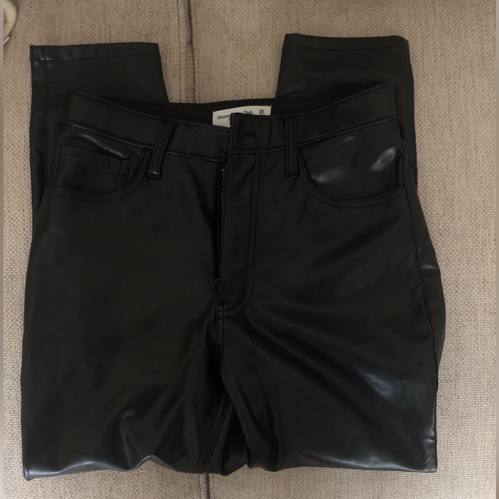 Abercrombie leather pants
